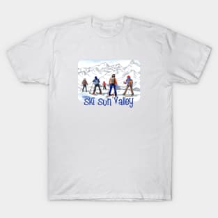 Ski Sun Valley, Idaho T-Shirt